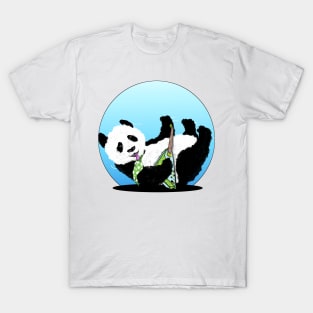 Panda Playing Electric Guitar T-Shirt